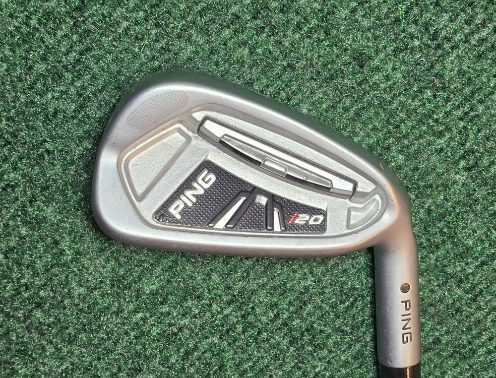 Ping I20 Single 7 Iron Black Dot CFS Stiff Steel Mens RH Demo